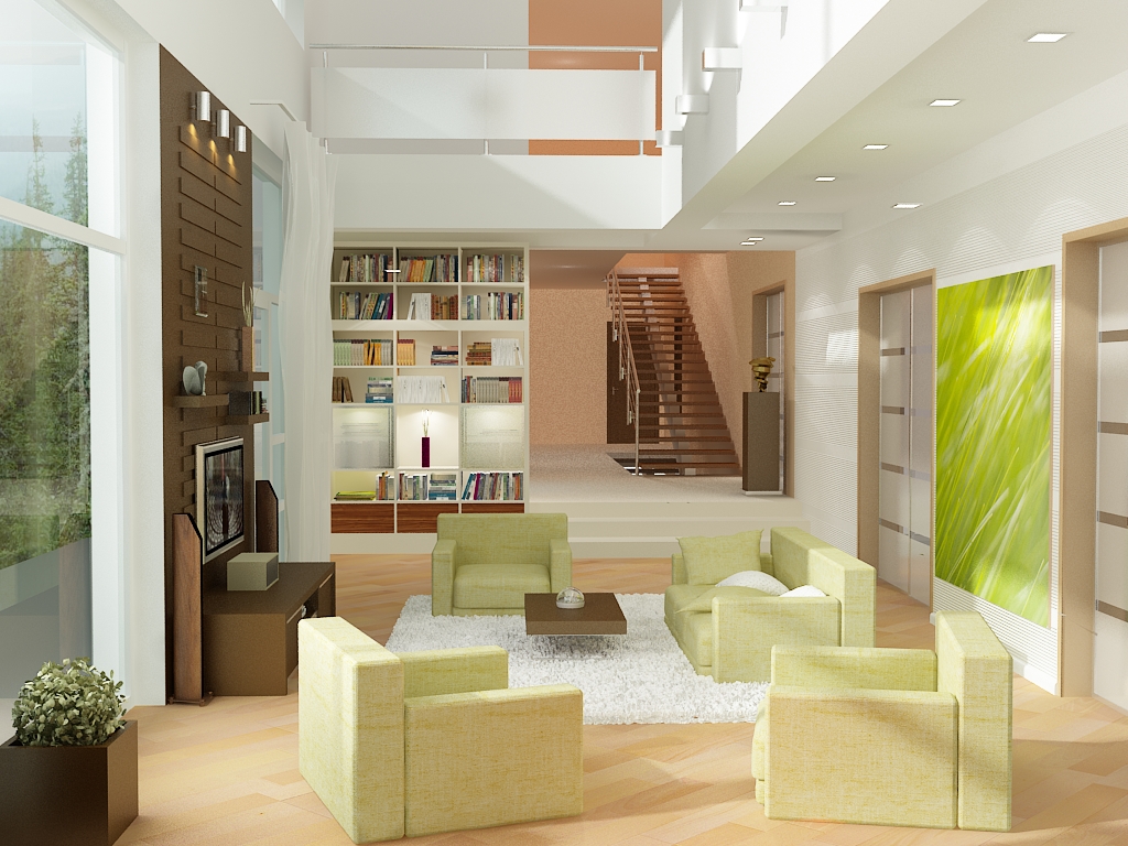 визаулизация интерьера