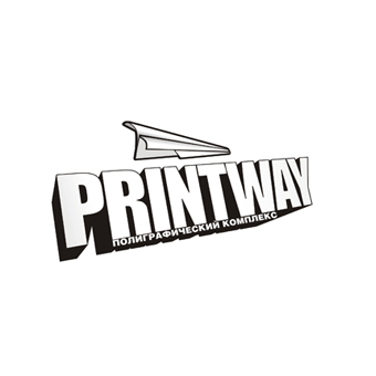 логотип полиграфического комплекса "принтвей"