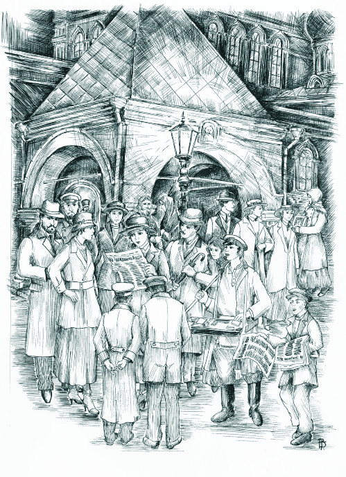 иллюстрации к роману "Аргентинец"