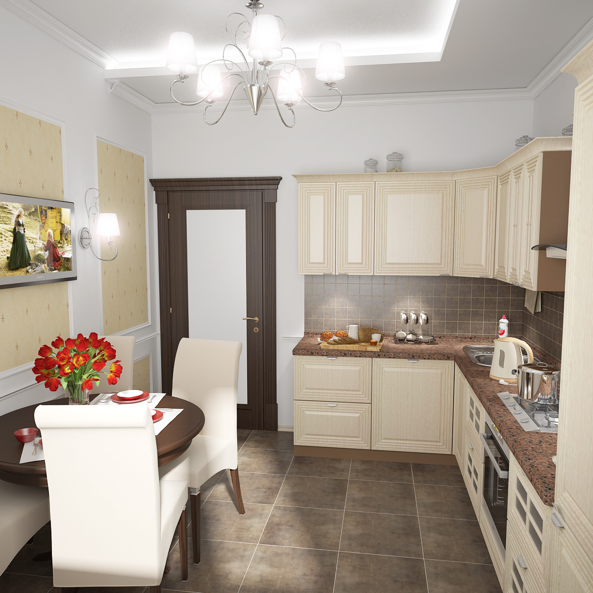 квартира в классическом стиле