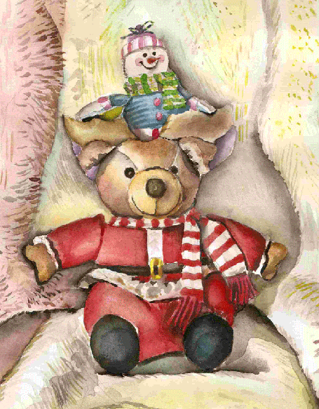 Новогодняя постановка.