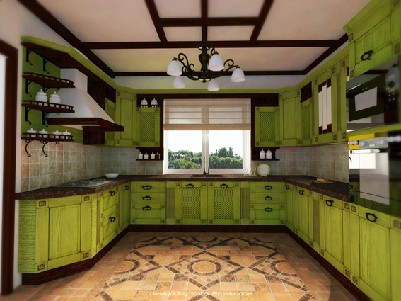 Проект загородного дома в "Чешском стиле"