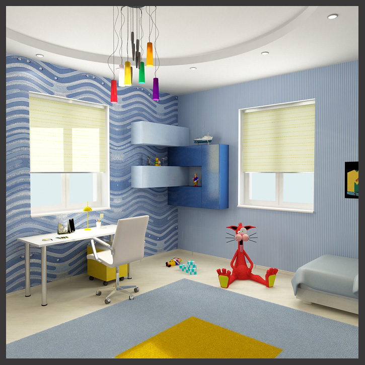 3 D визуализация Детская