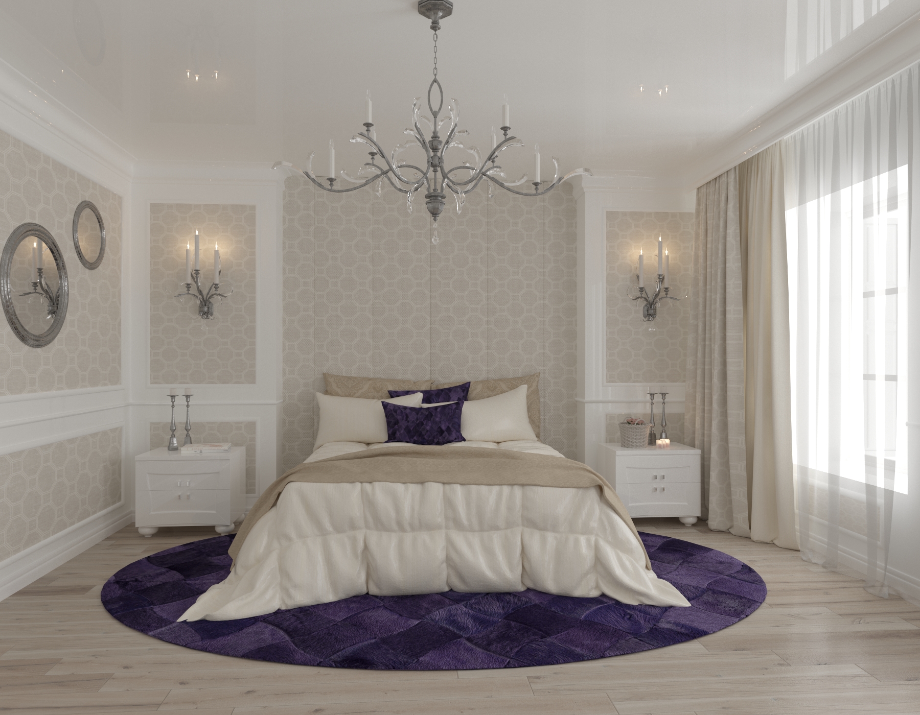 Спальня в классическом стиле