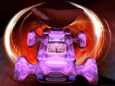 Мультяшная машинка