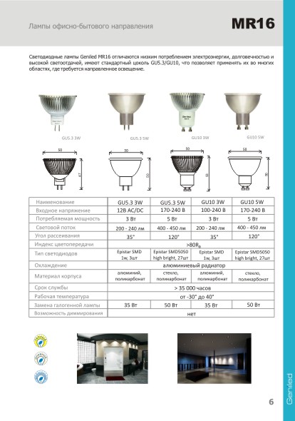 Страница каталога