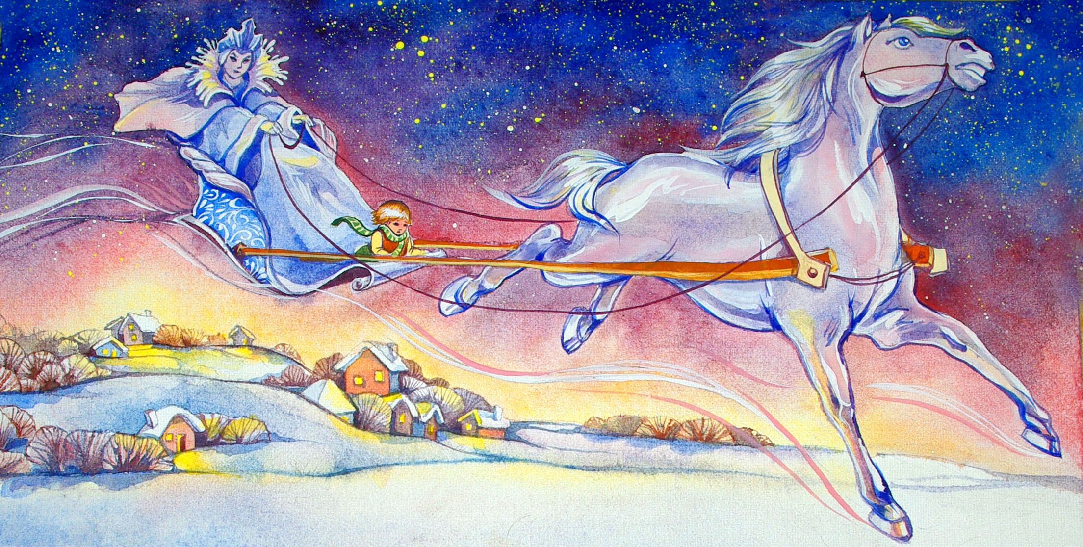 Иллюстрация к Снежной королеве