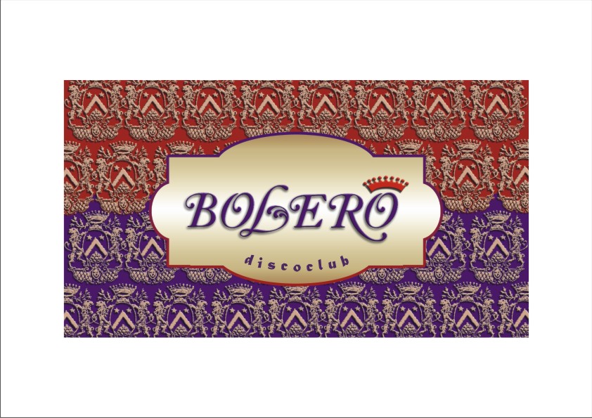 Логотип для ночного клуба "Болеро"