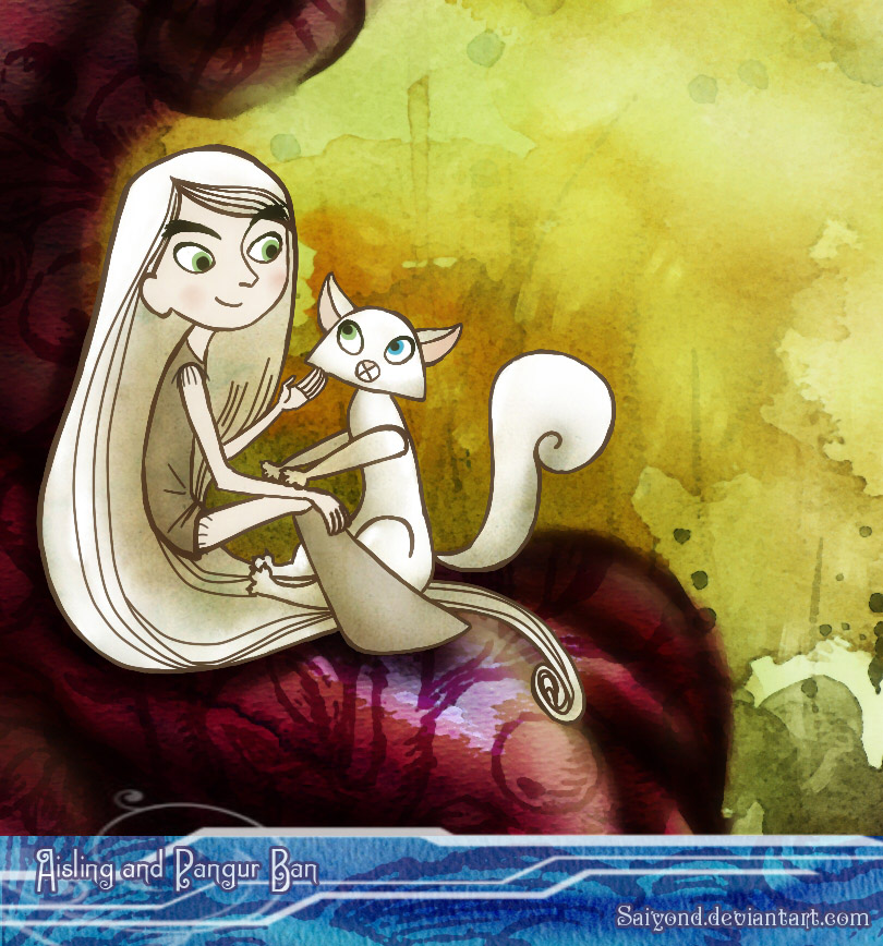 Aisling and Pangur Ban