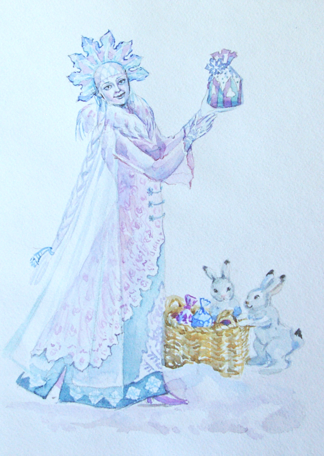 Баба-Яга встречает Новый год. 3