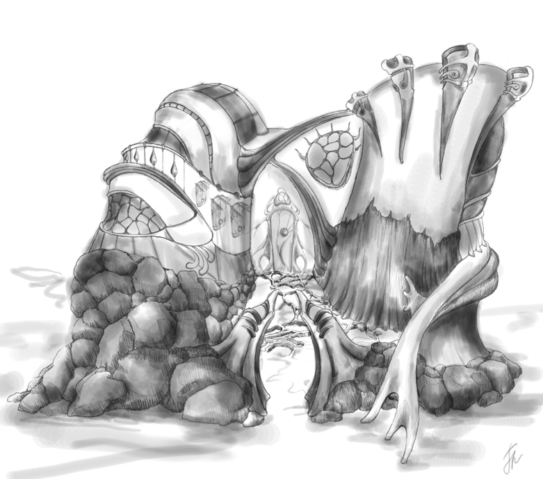 домик колдуньи