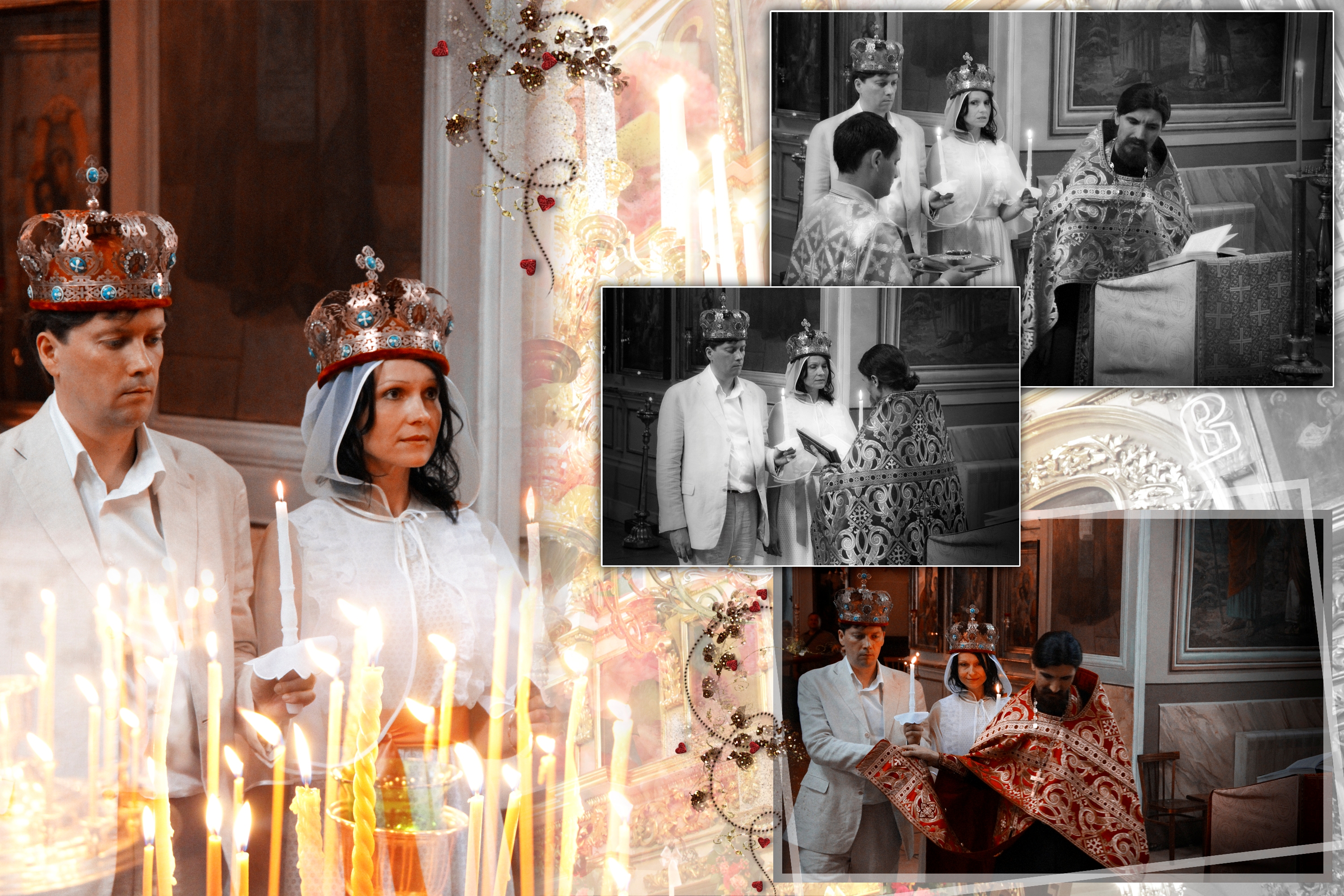 Свадебный коллаж