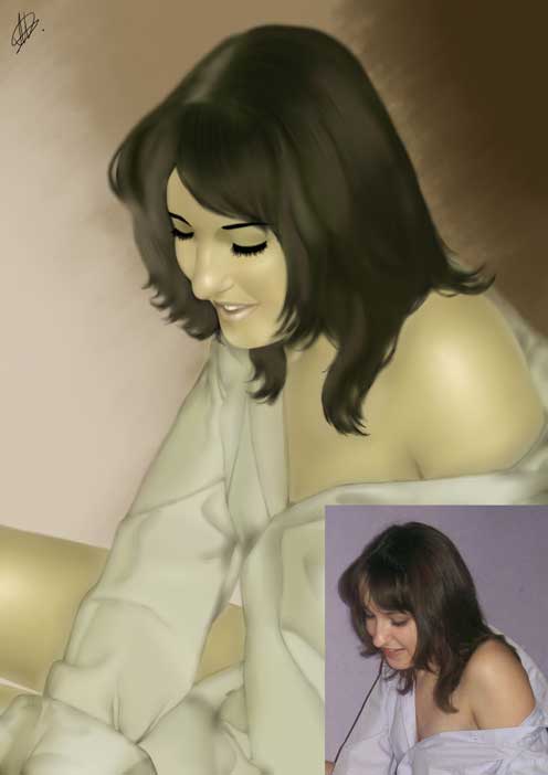 Портрет по фотографии