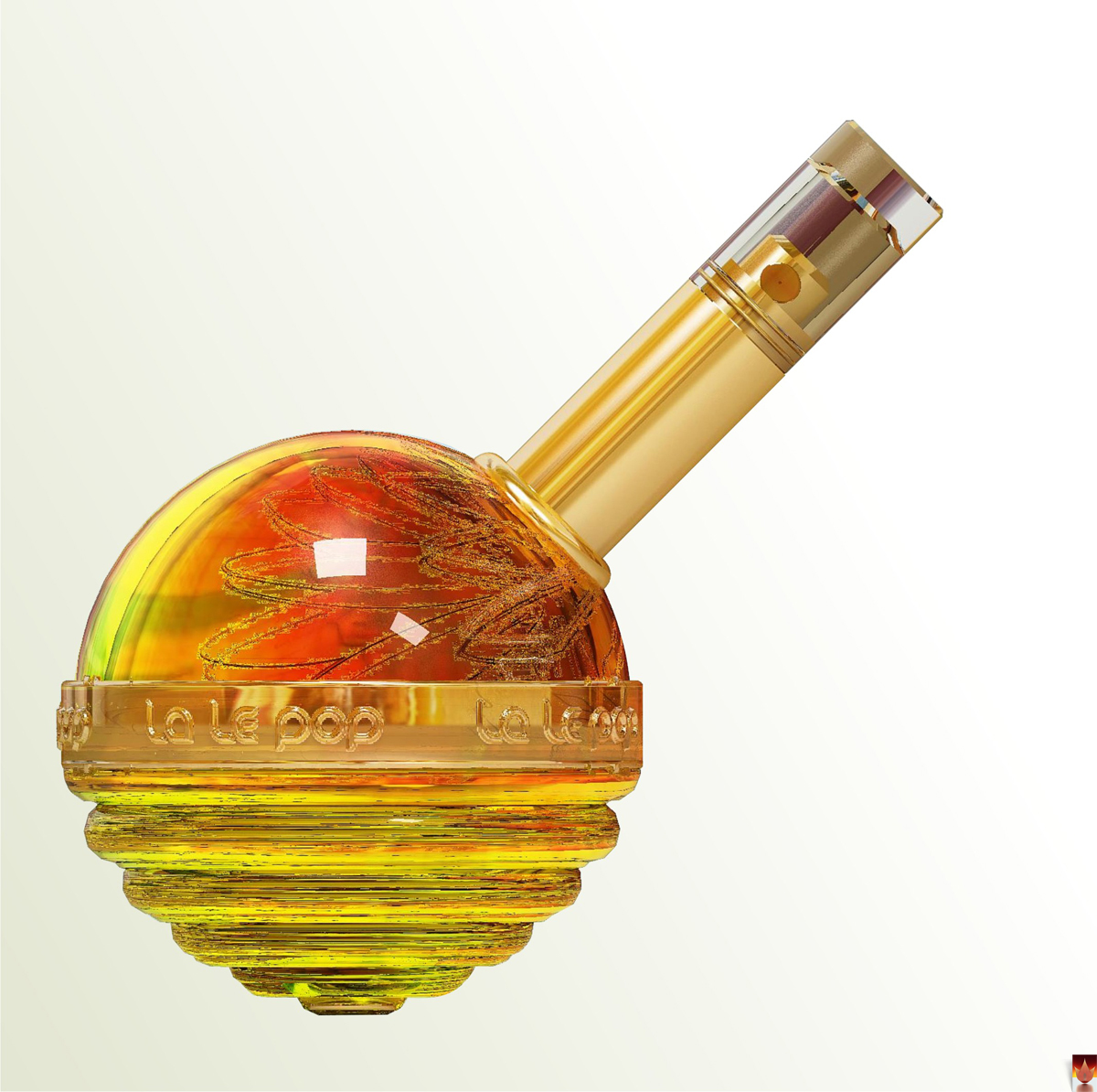 Концепт флакона духов "Lalepop" к Миранде