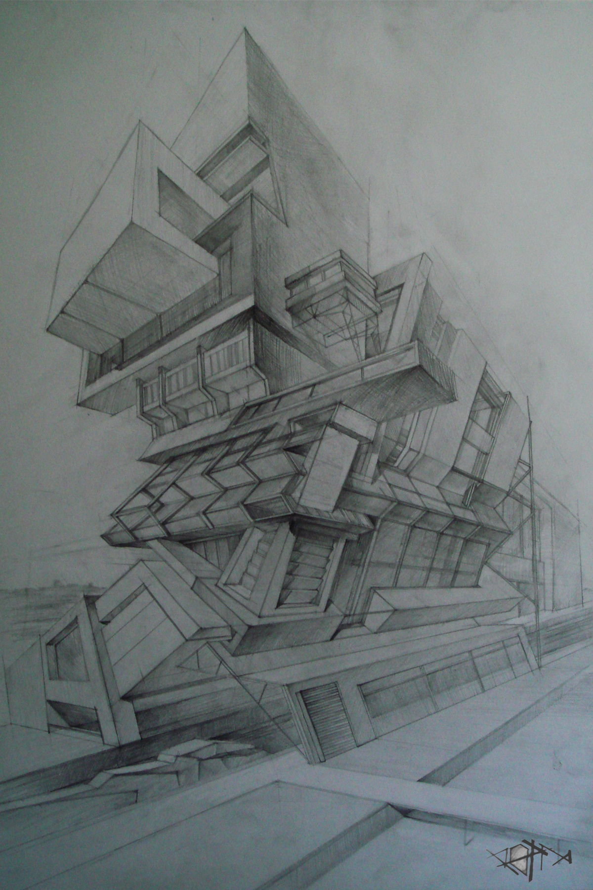 учебное задание "дом аккордеон"