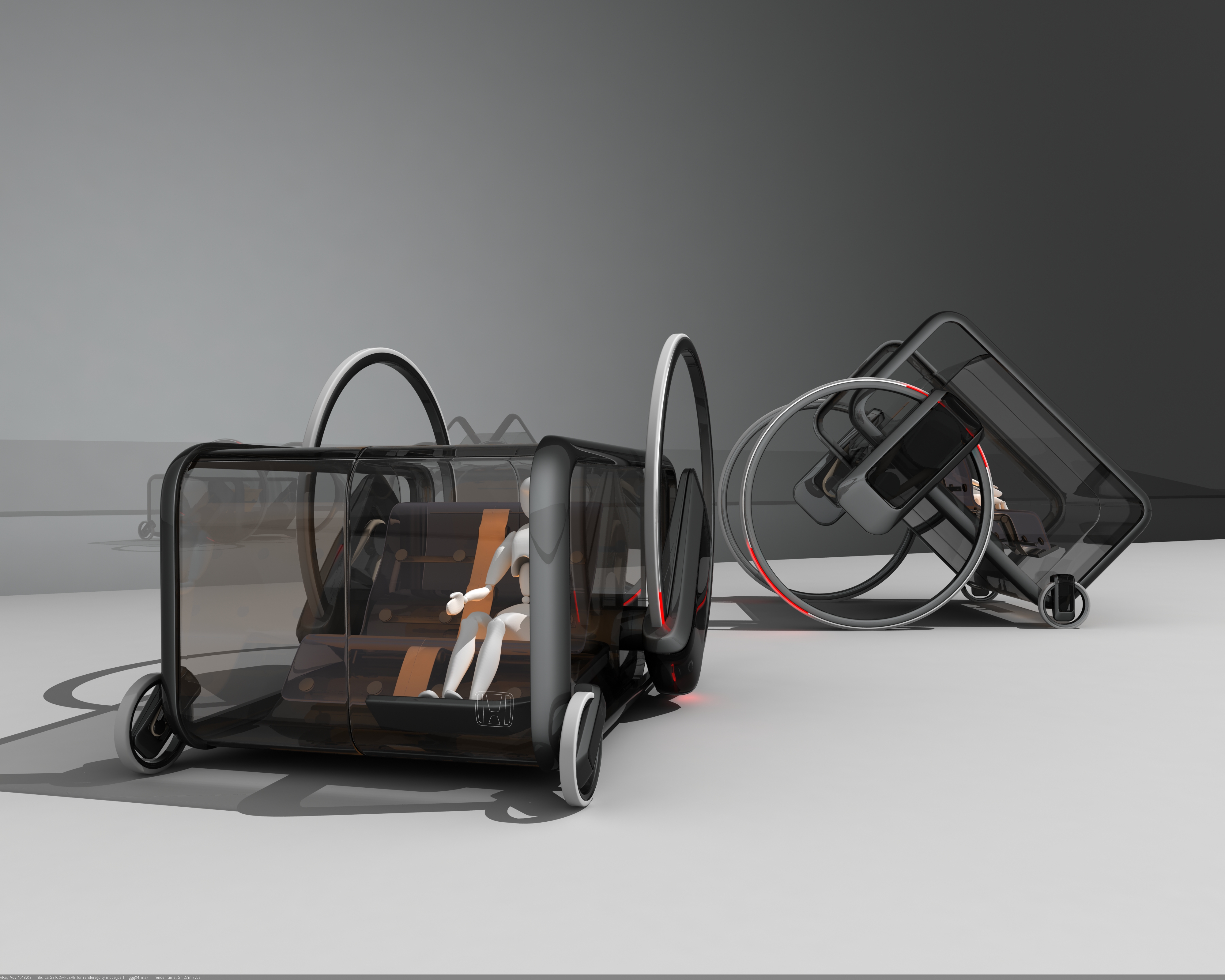 концепт городского автомобиля "Honda City[zen]"