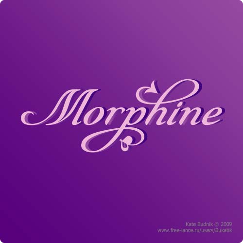 Логотип для ТМ "Morphine"