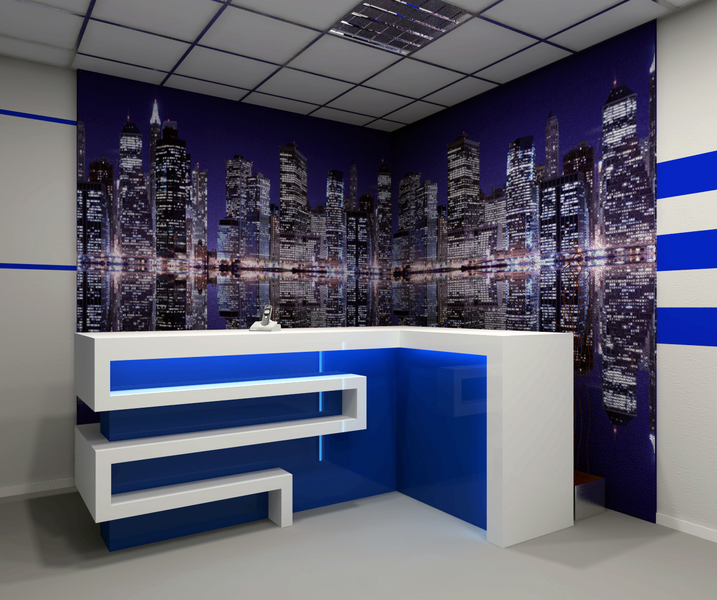 Концепция стойки Ресепшен