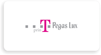 Логотип для компании "Pegas Lux Print"