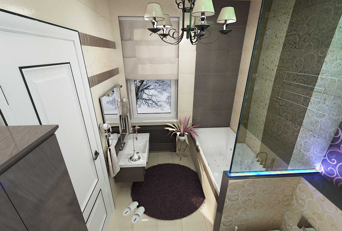 гостевая ванная комната