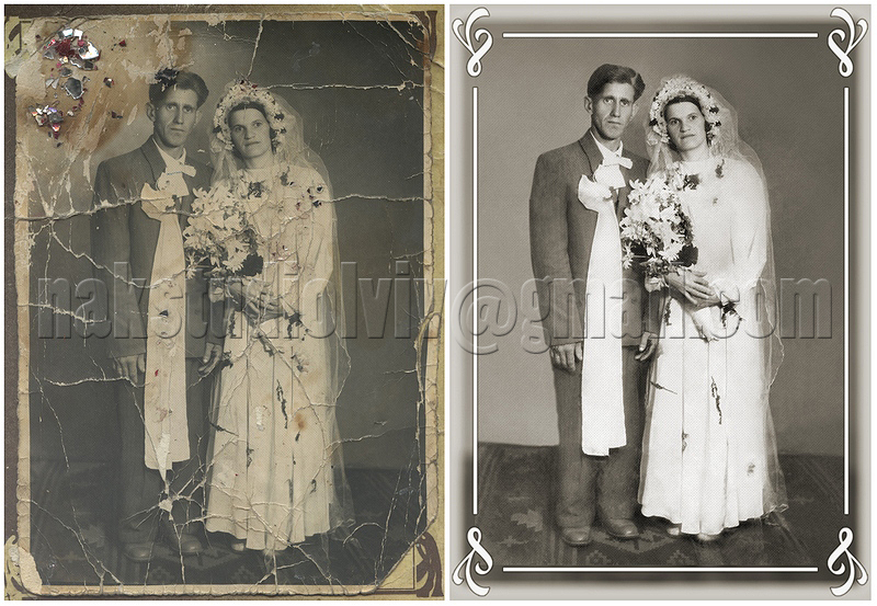 Реставрация старой фотографии 4