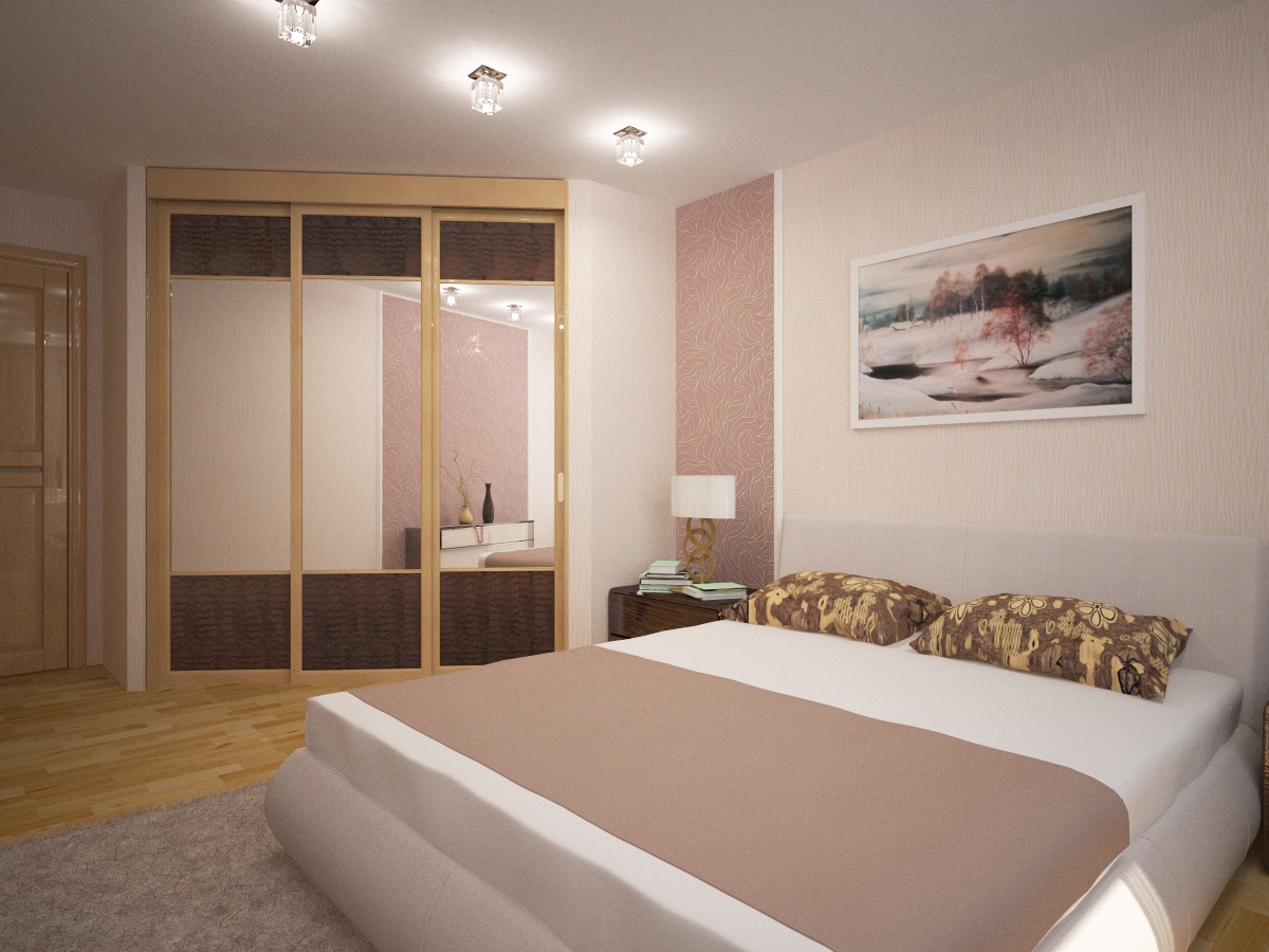 спальная в современном стиле