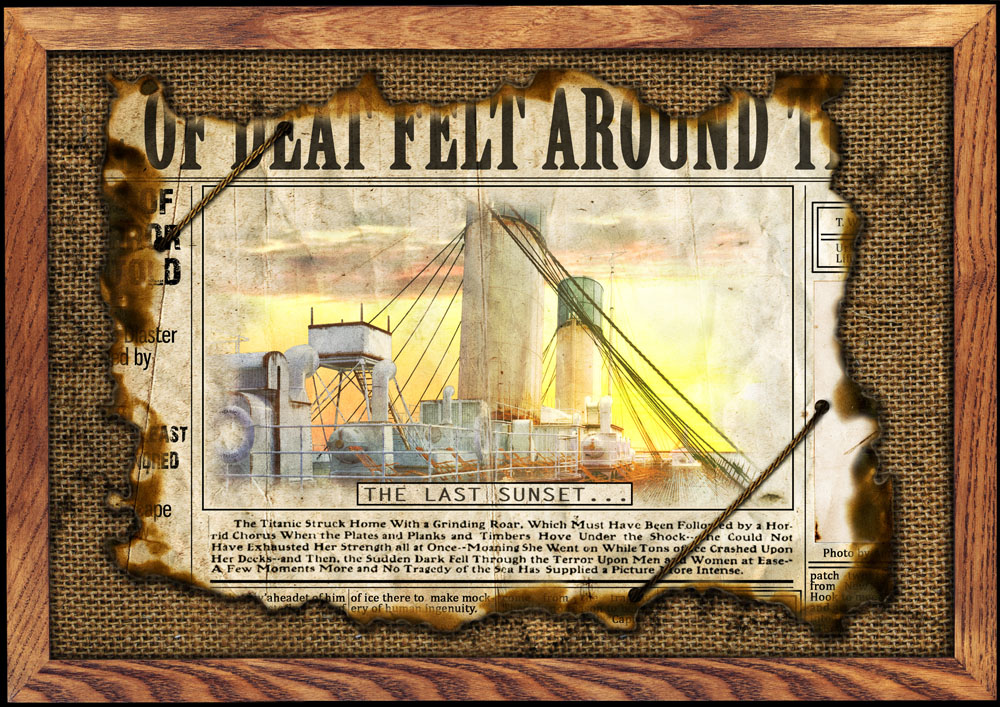 Design of copy of ship "Titanic" in 3D MAX