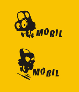 логотип "мобил"