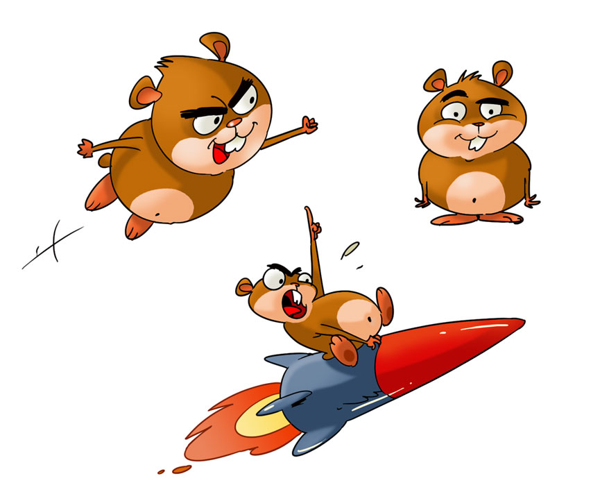 персонаж Хомяк