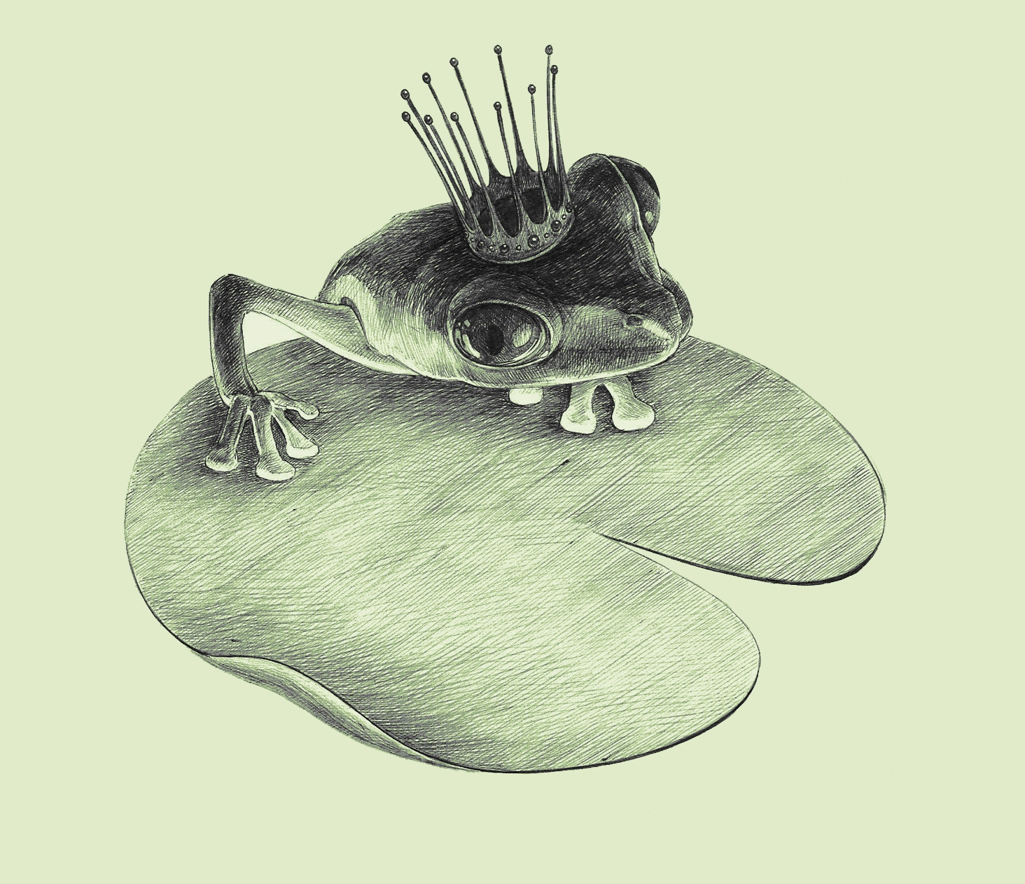 Заставка к сказке "Царевна Лягушка"