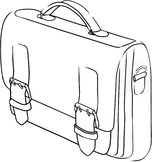 Иллюстрация портфеля