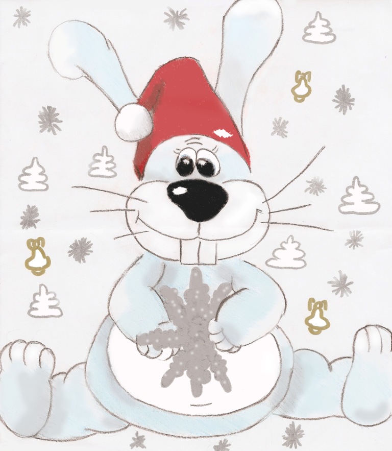 Новогодний заяц