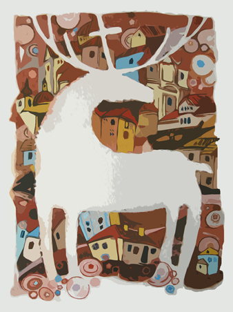 Открытка к дню города