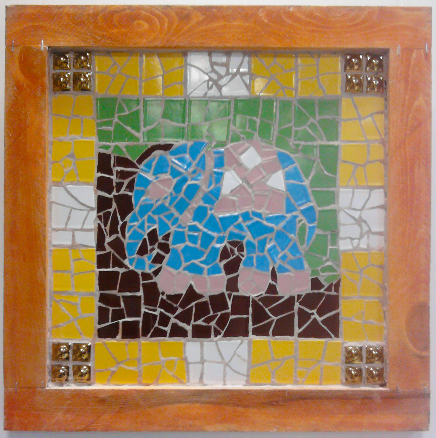 Мозайка "слон"