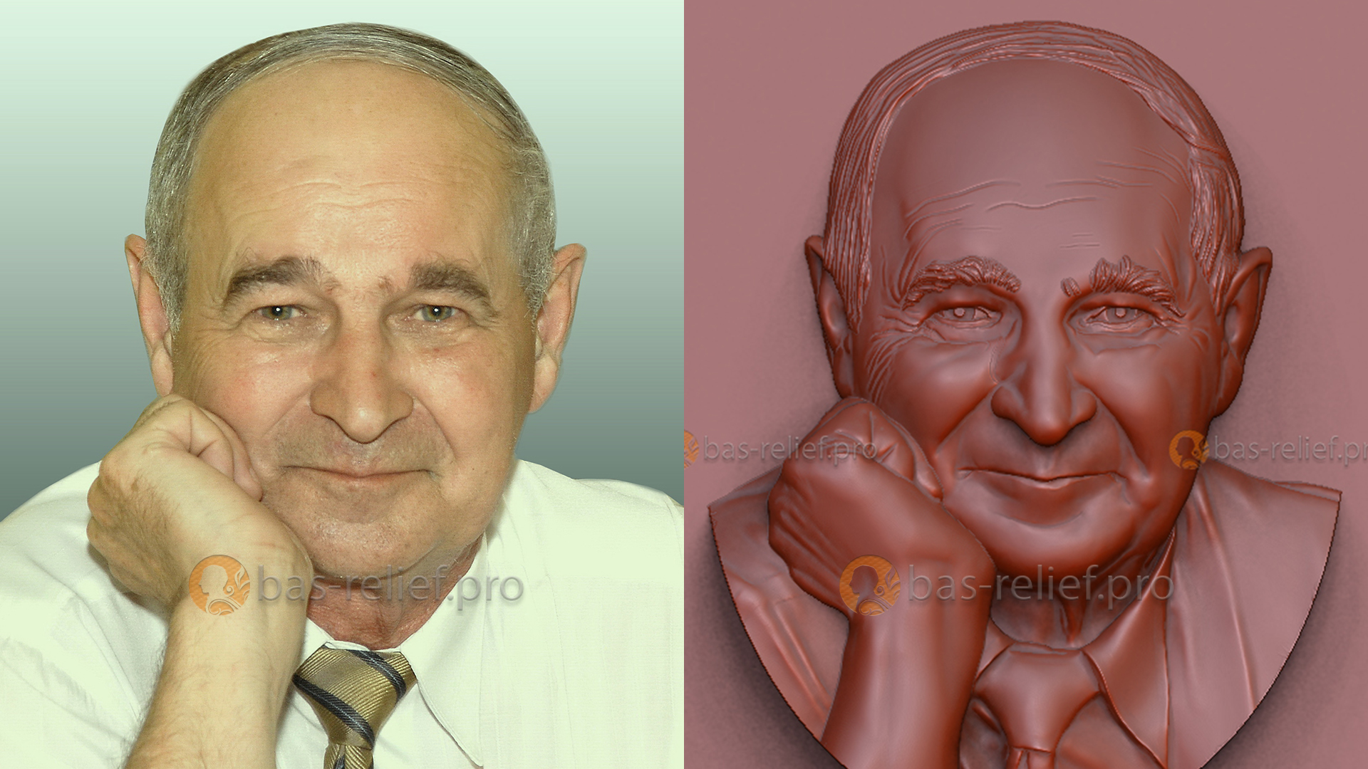 3D модель по фотографии. Барельеф для станка с ЧПУ. Частный заказ3