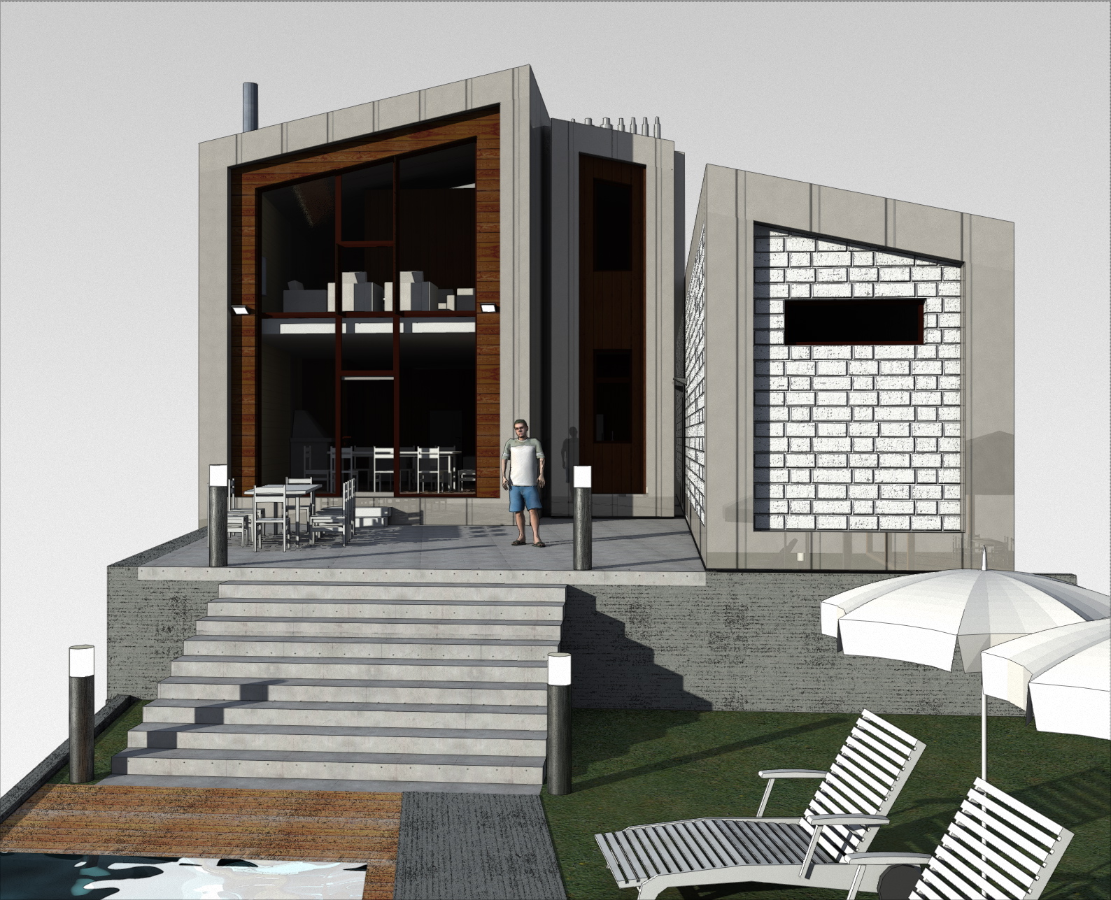 жилой частный дом