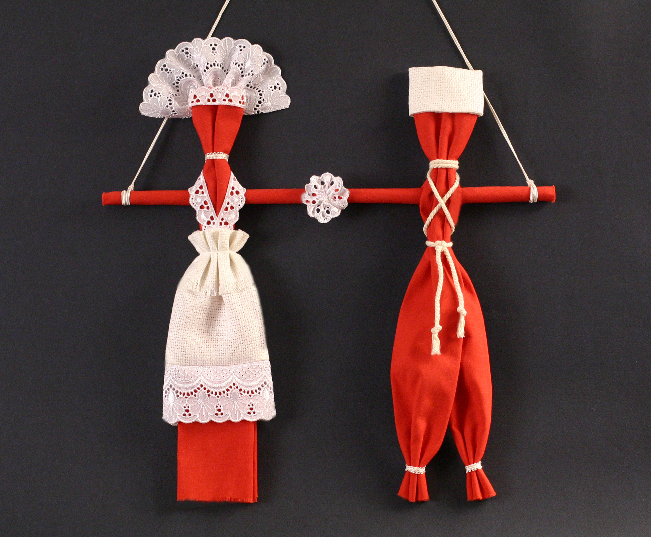 кукла "свадебная парочка"