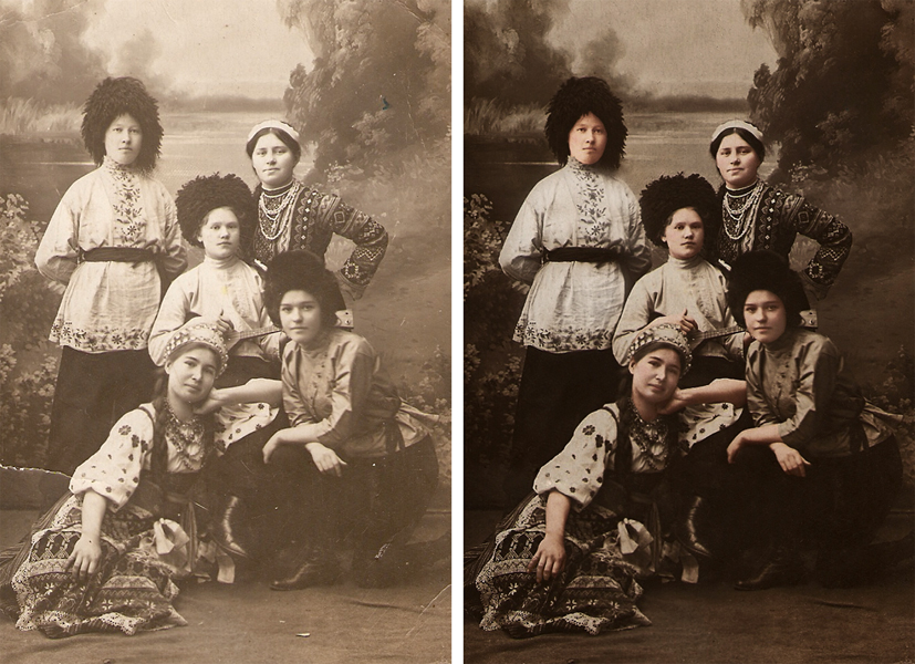 старое фото