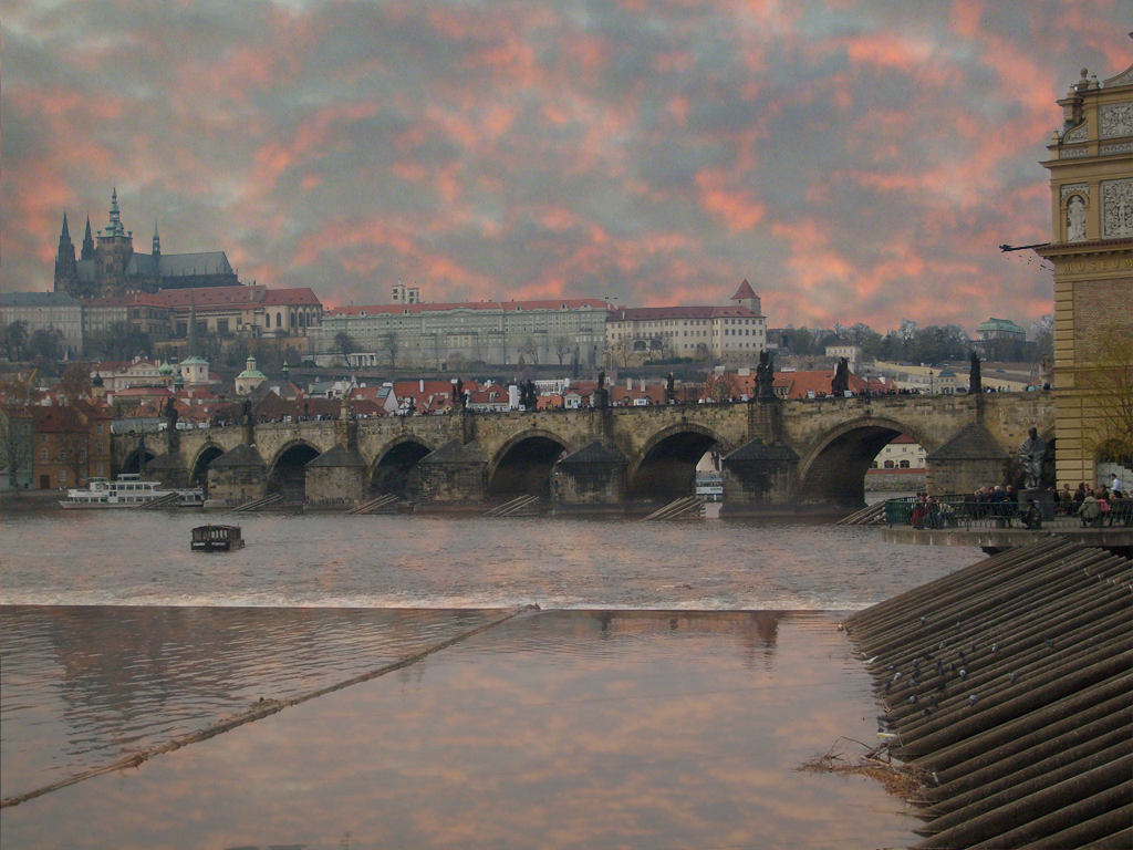 Небо над Прагой