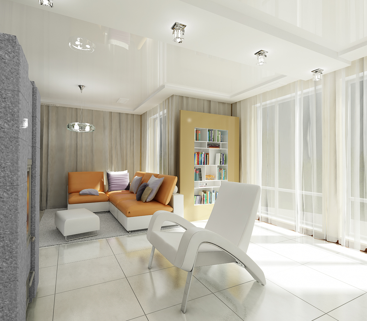 Интерьер коттеджа