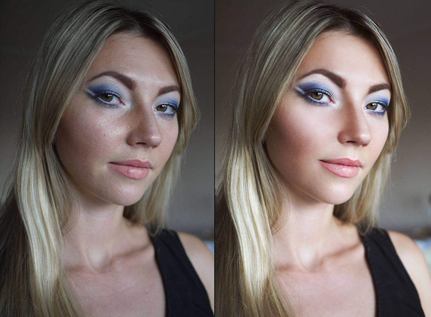 Ретушь и макияж