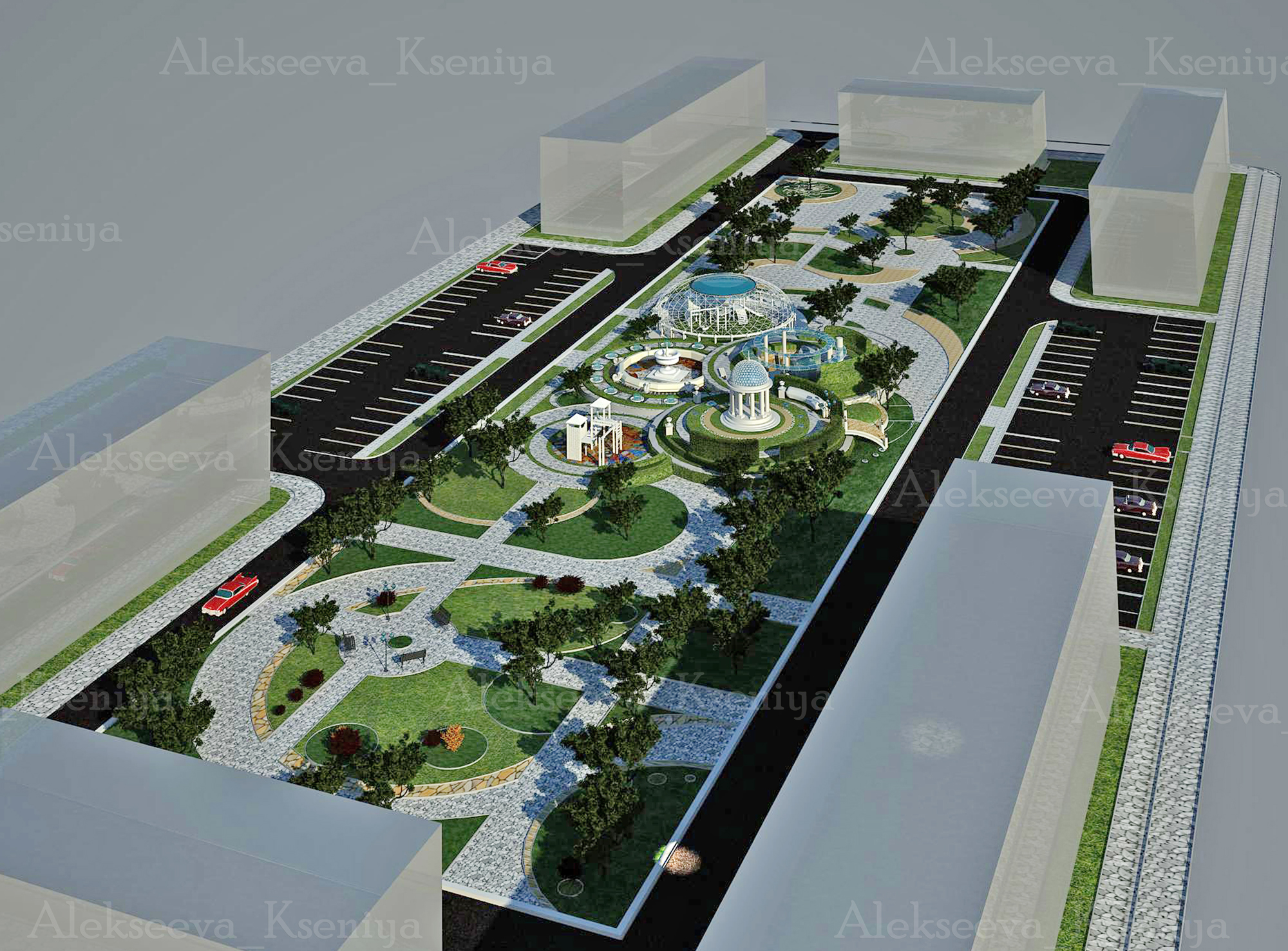 Проект по реконструкции квартала