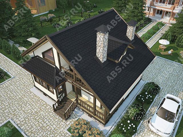 проект дома "Скандик" 200м2