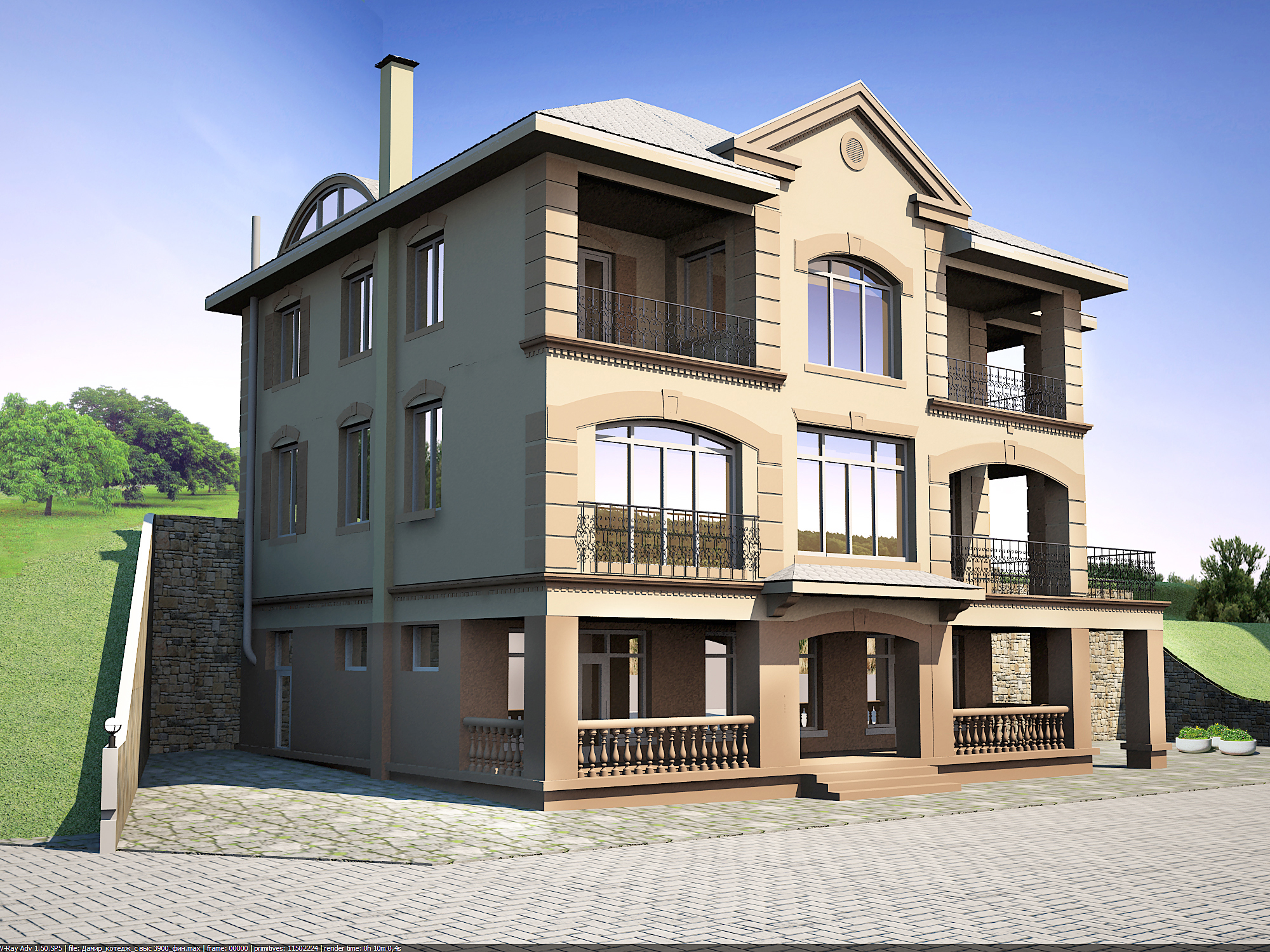 Котедж в районе Бутаковки_2 вид