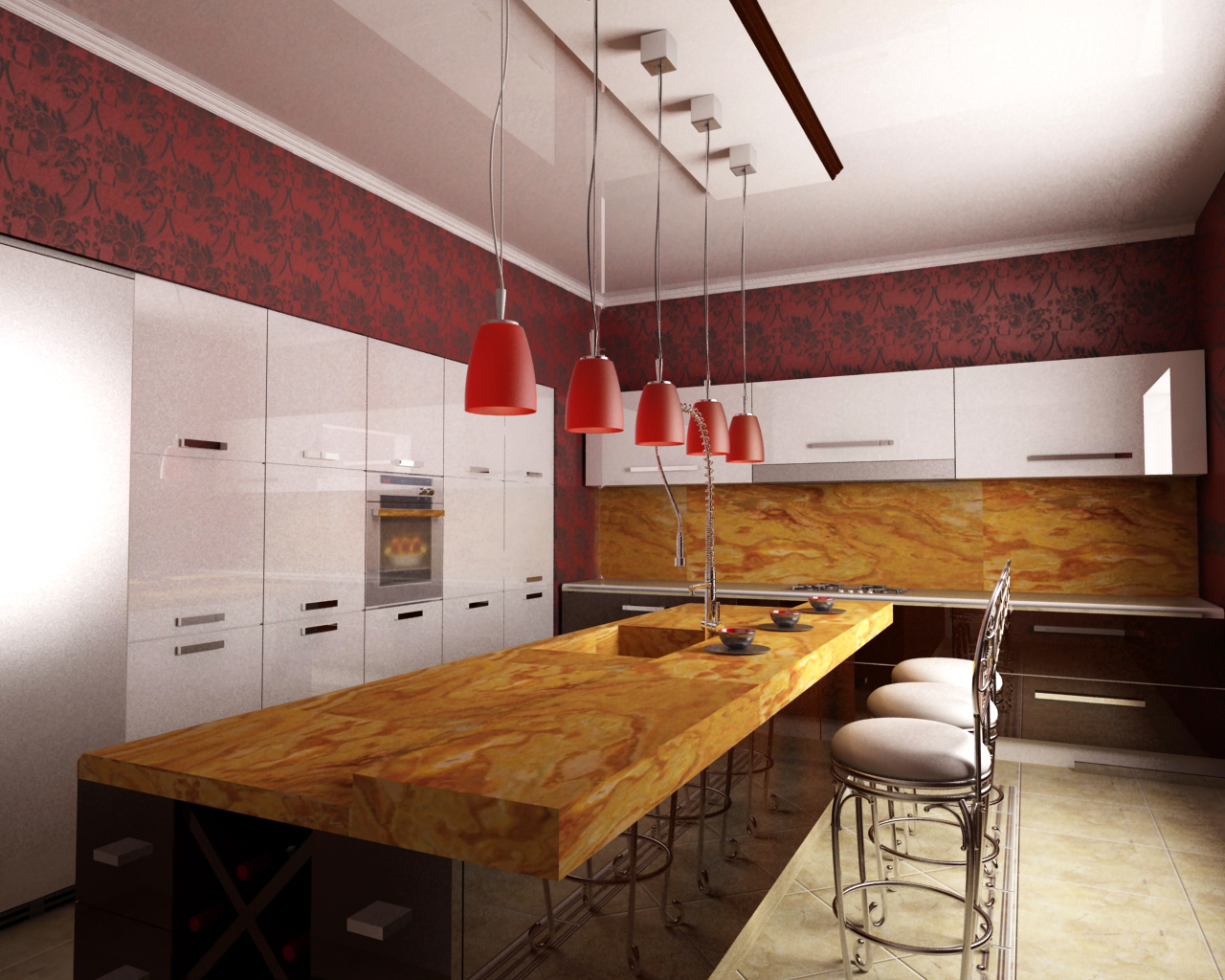 Частный котедж/кухня