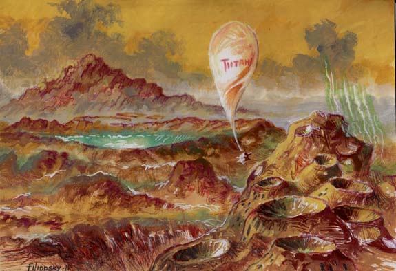 На просторах Титана.