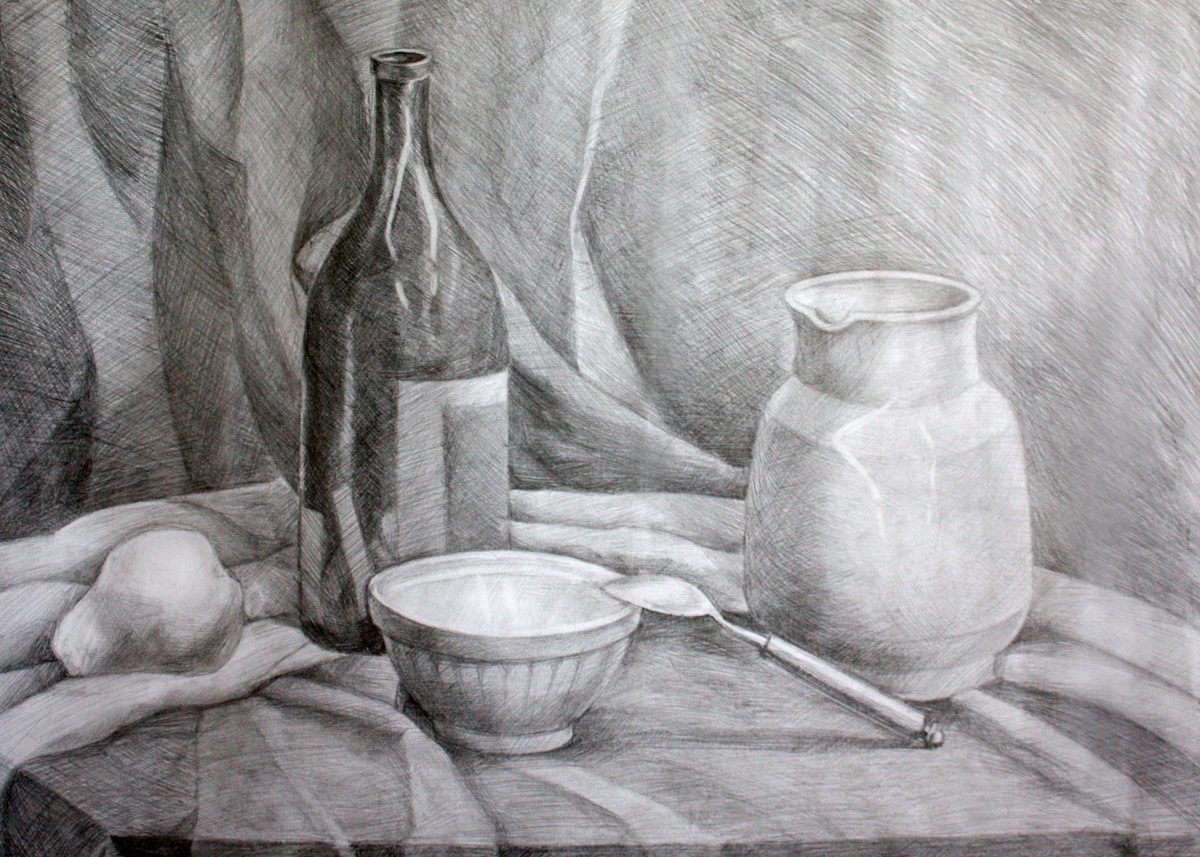 Натюрморт. Гуашь