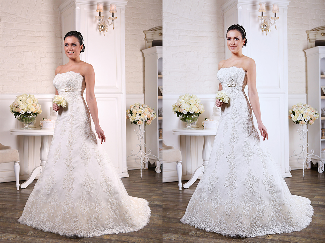 Ретушь свадебного фото