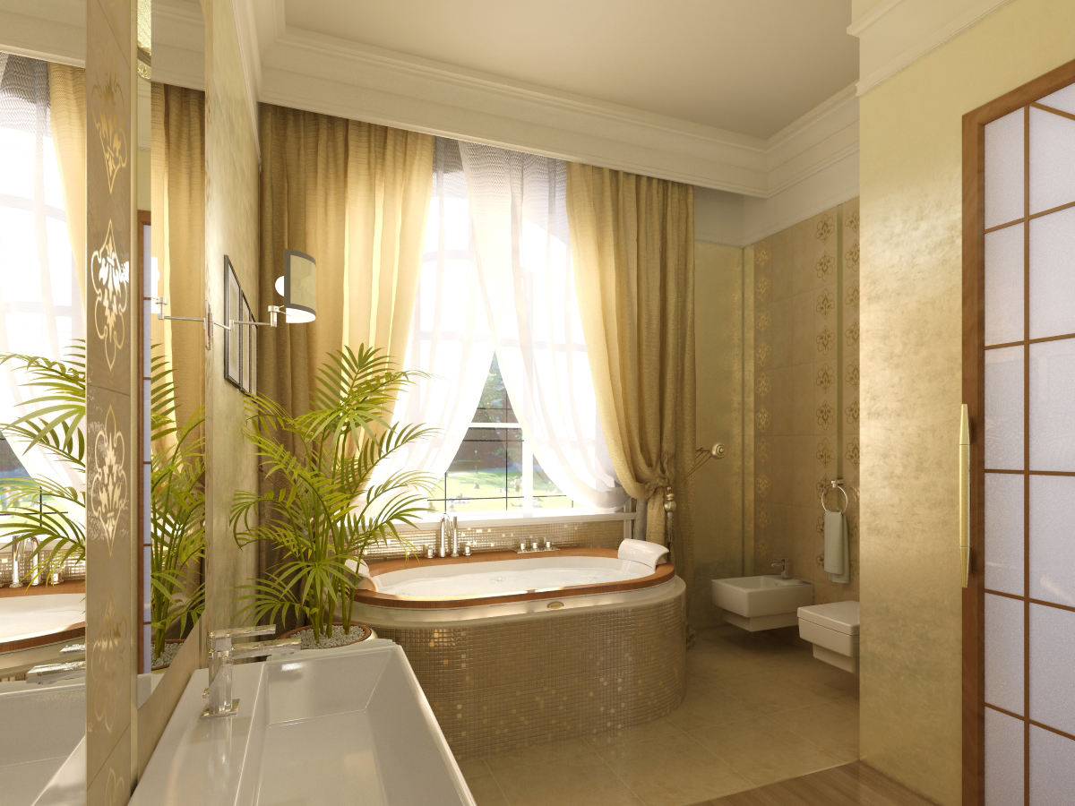 Дом "Центр"_Ванная комната_вид2