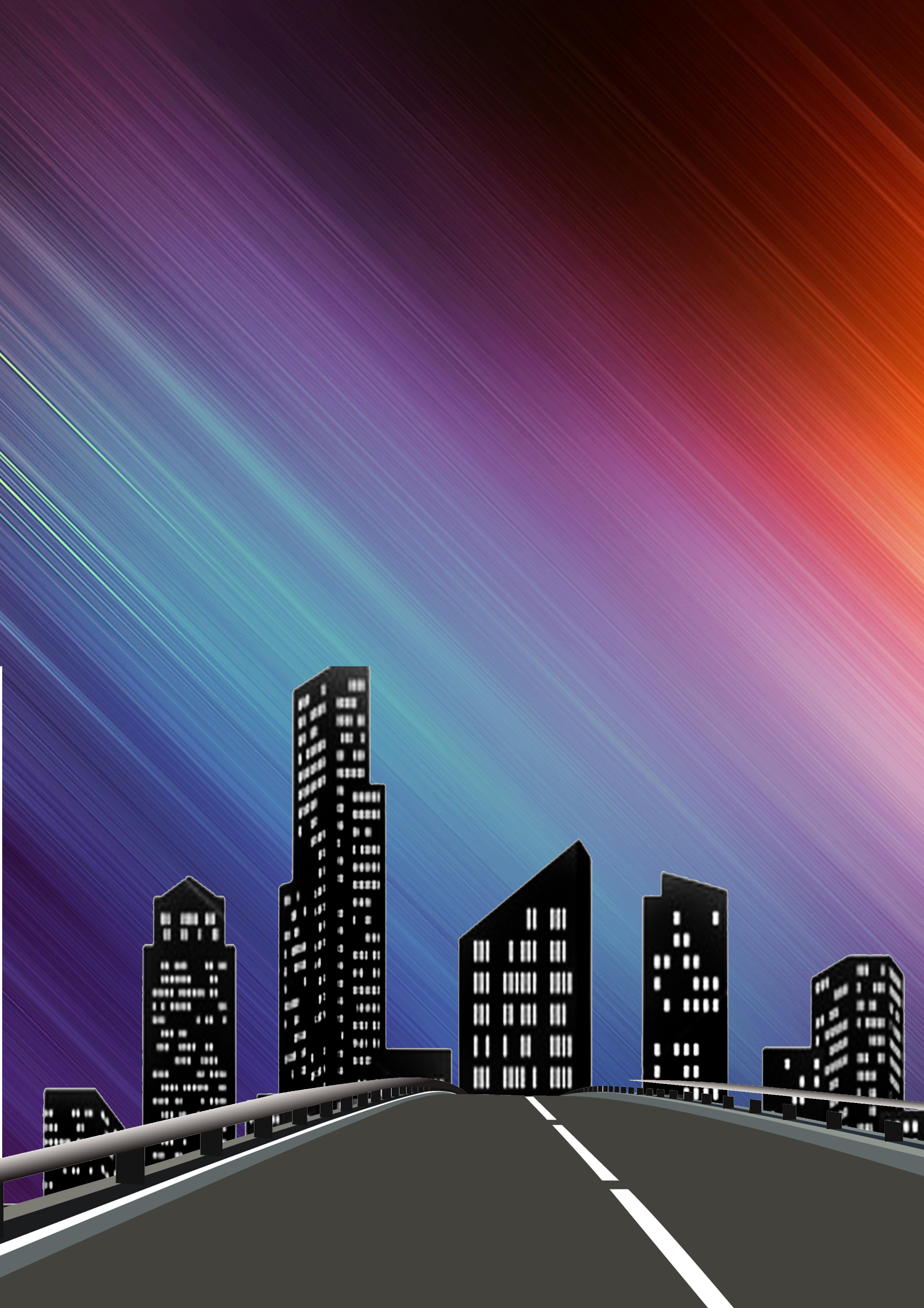 Уличный рекламный баннер